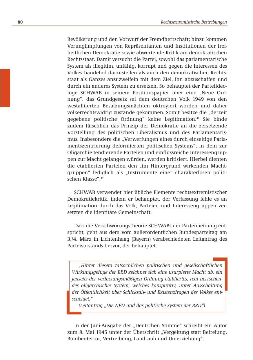 Seite 81 des Verfassungsschutzbericht 2001 Bund