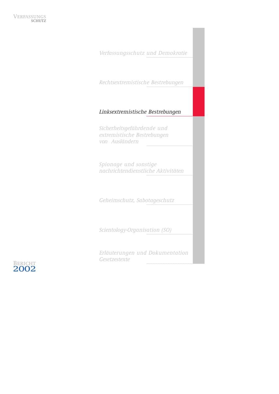 Seite 114 des Verfassungsschutzbericht 2002 Bund