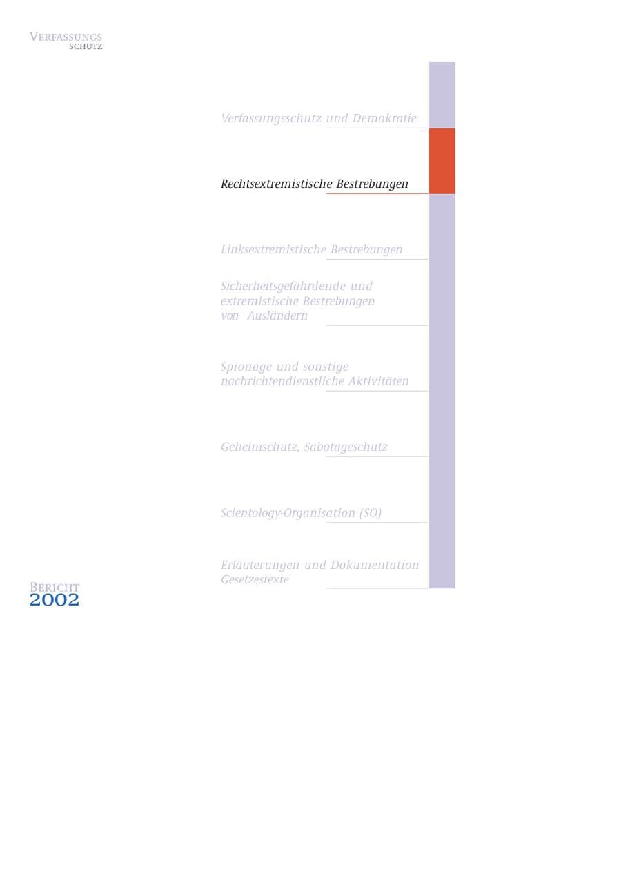 Seite 24 des Verfassungsschutzbericht 2002 Bund