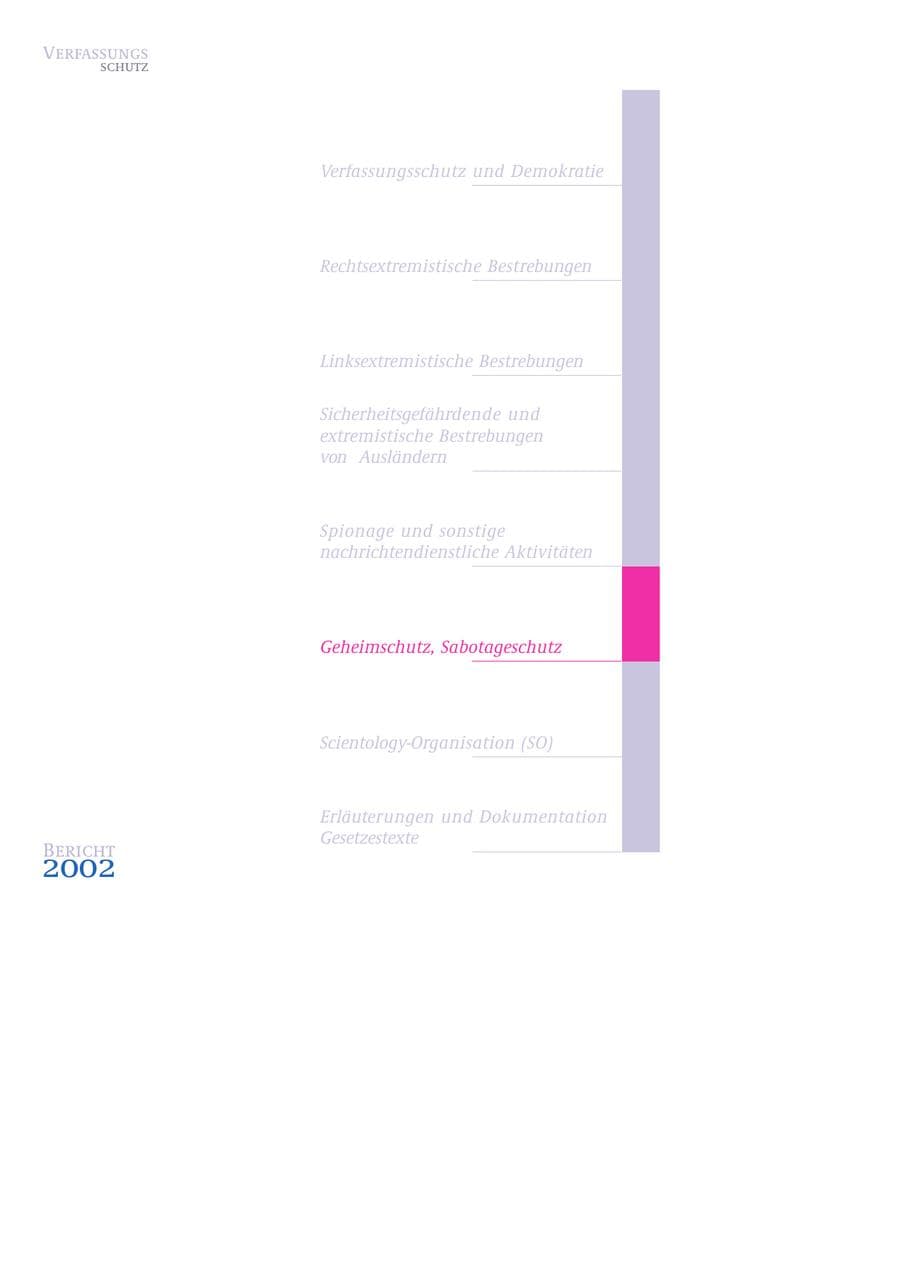 Seite 240 des Verfassungsschutzbericht 2002 Bund