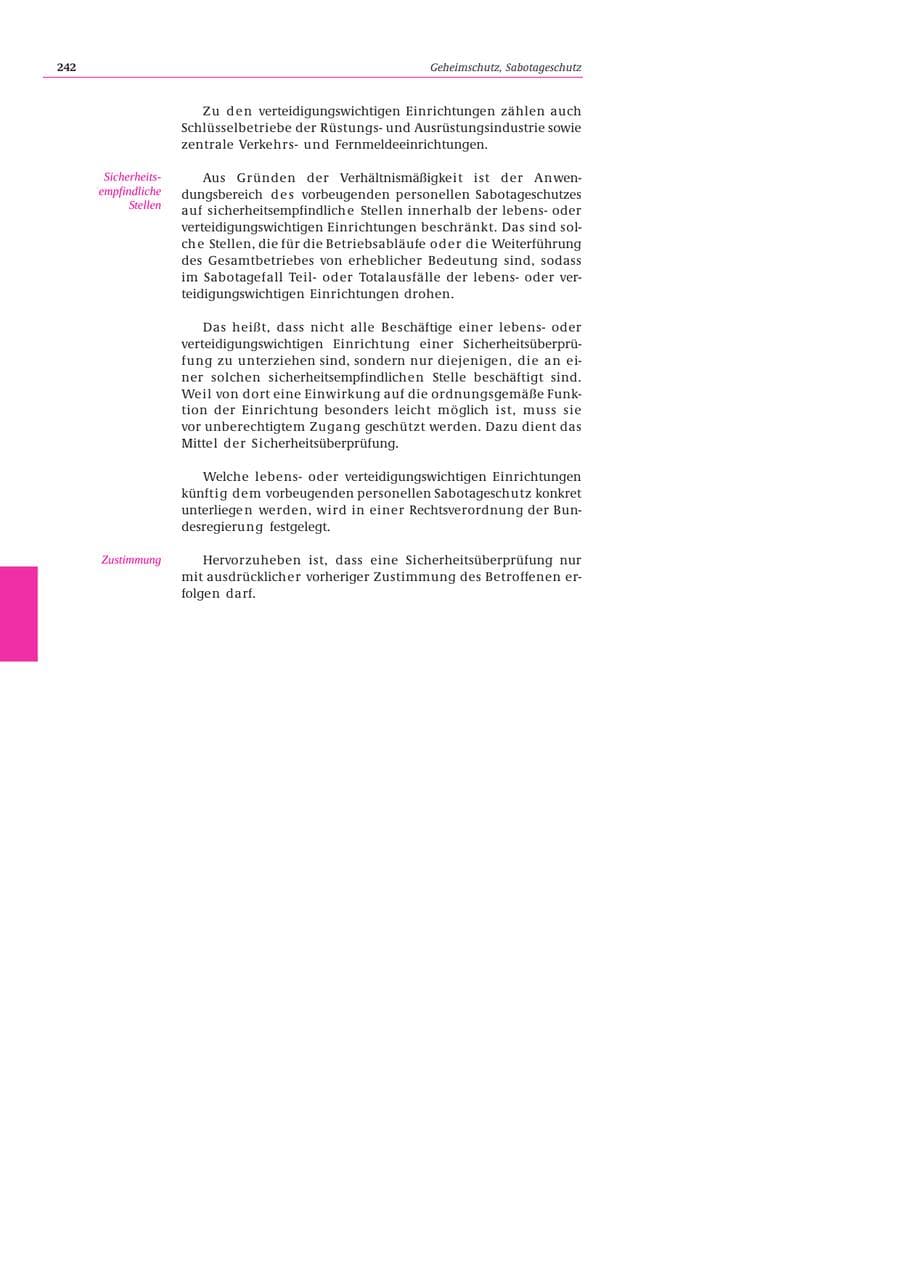 Seite 243 des Verfassungsschutzbericht 2002 Bund