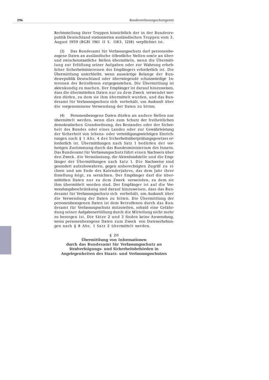 Seite 297 des Verfassungsschutzbericht 2002 Bund