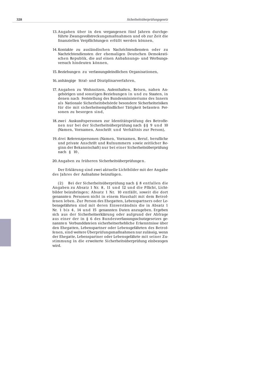 Seite 329 des Verfassungsschutzbericht 2002 Bund