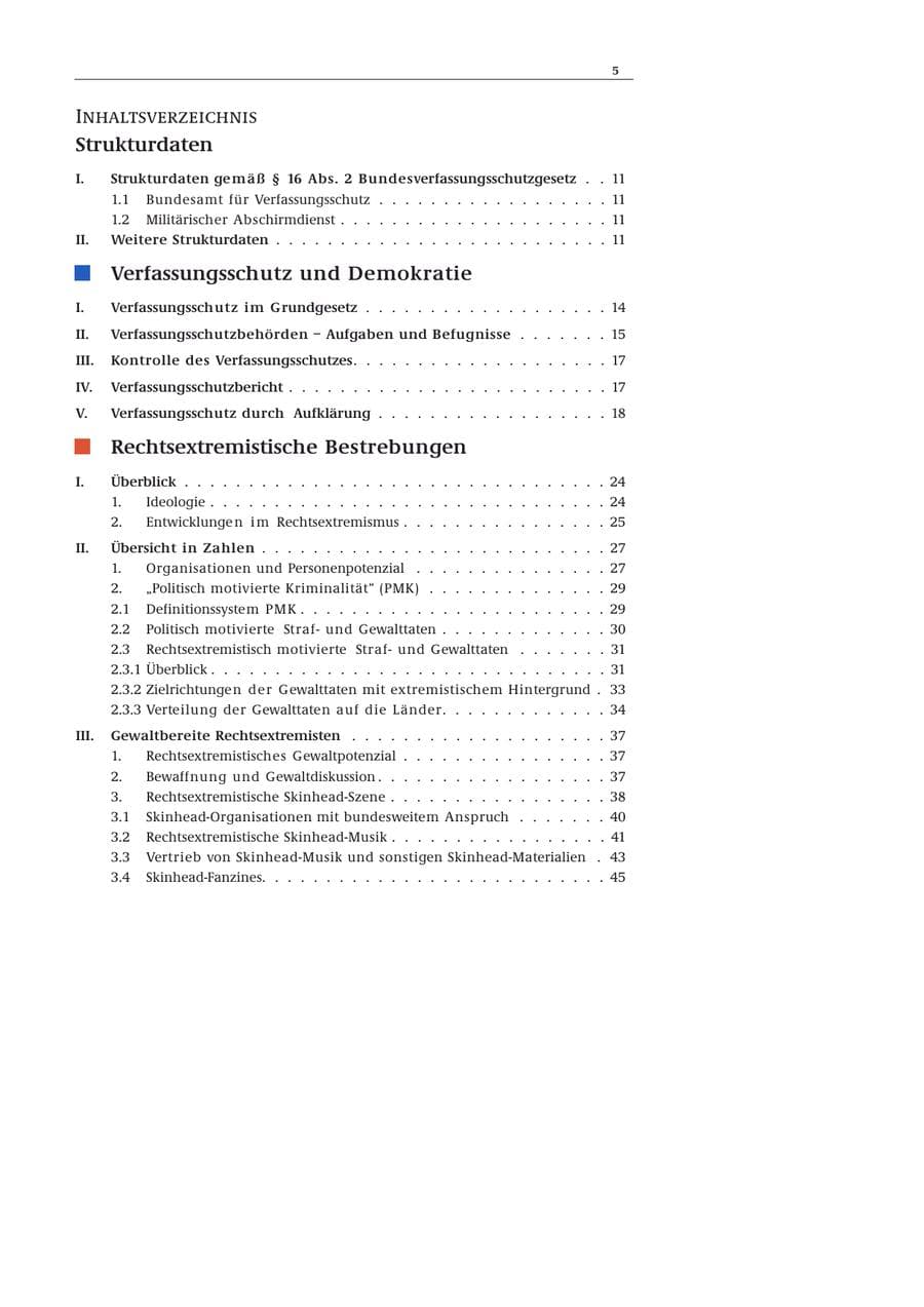Seite 6 des Verfassungsschutzbericht 2002 Bund