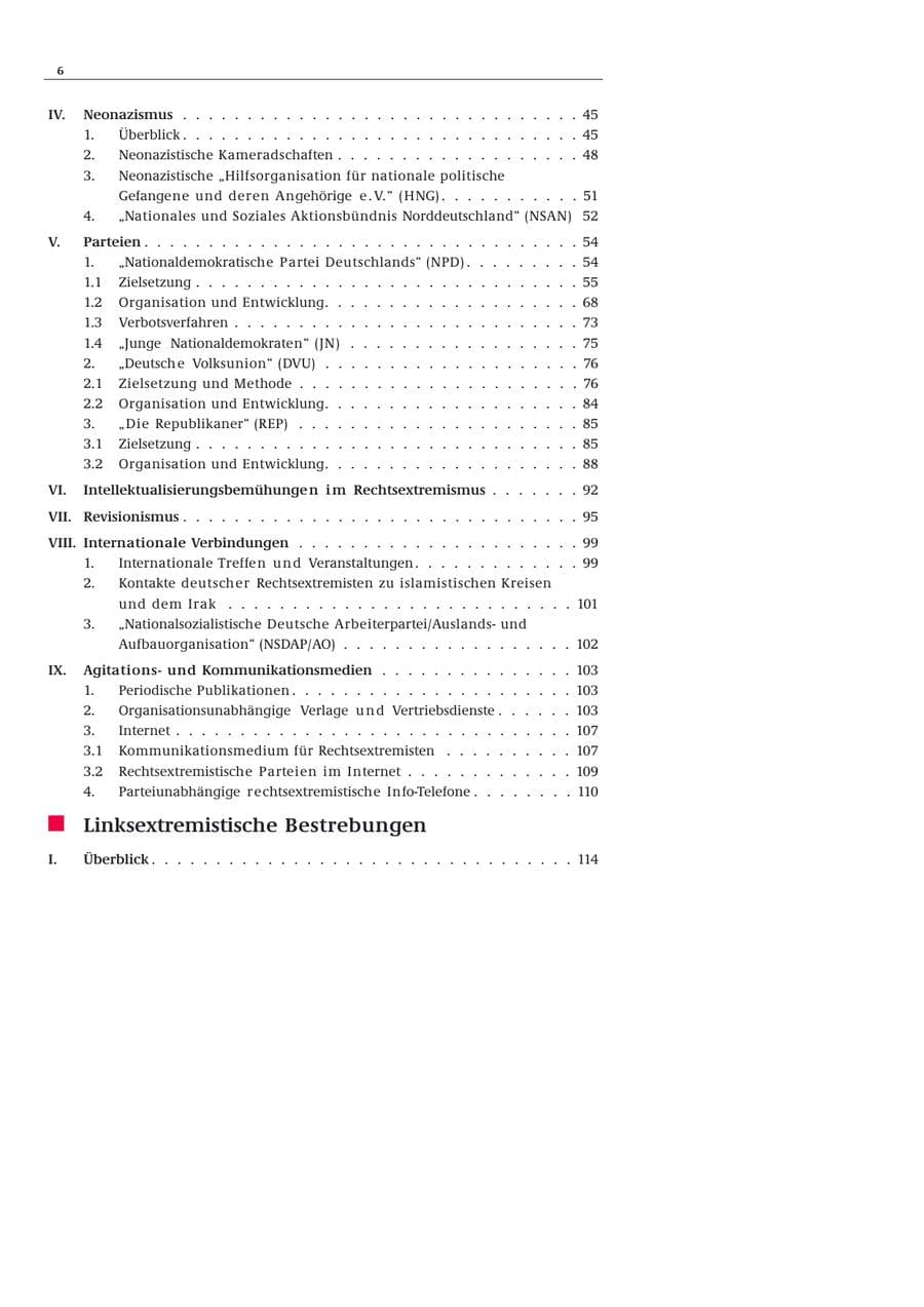 Seite 7 des Verfassungsschutzbericht 2002 Bund