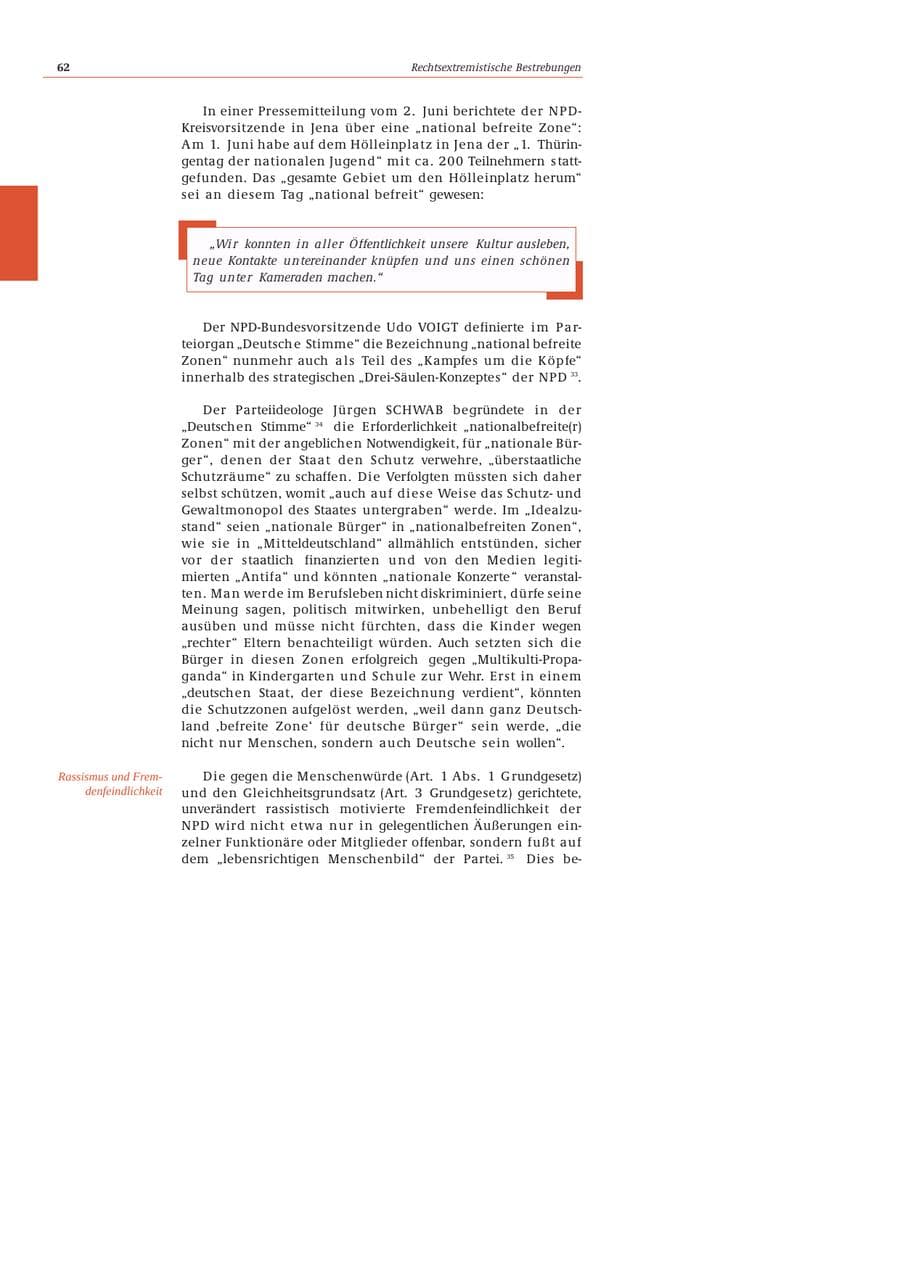 Seite 63 des Verfassungsschutzbericht 2002 Bund