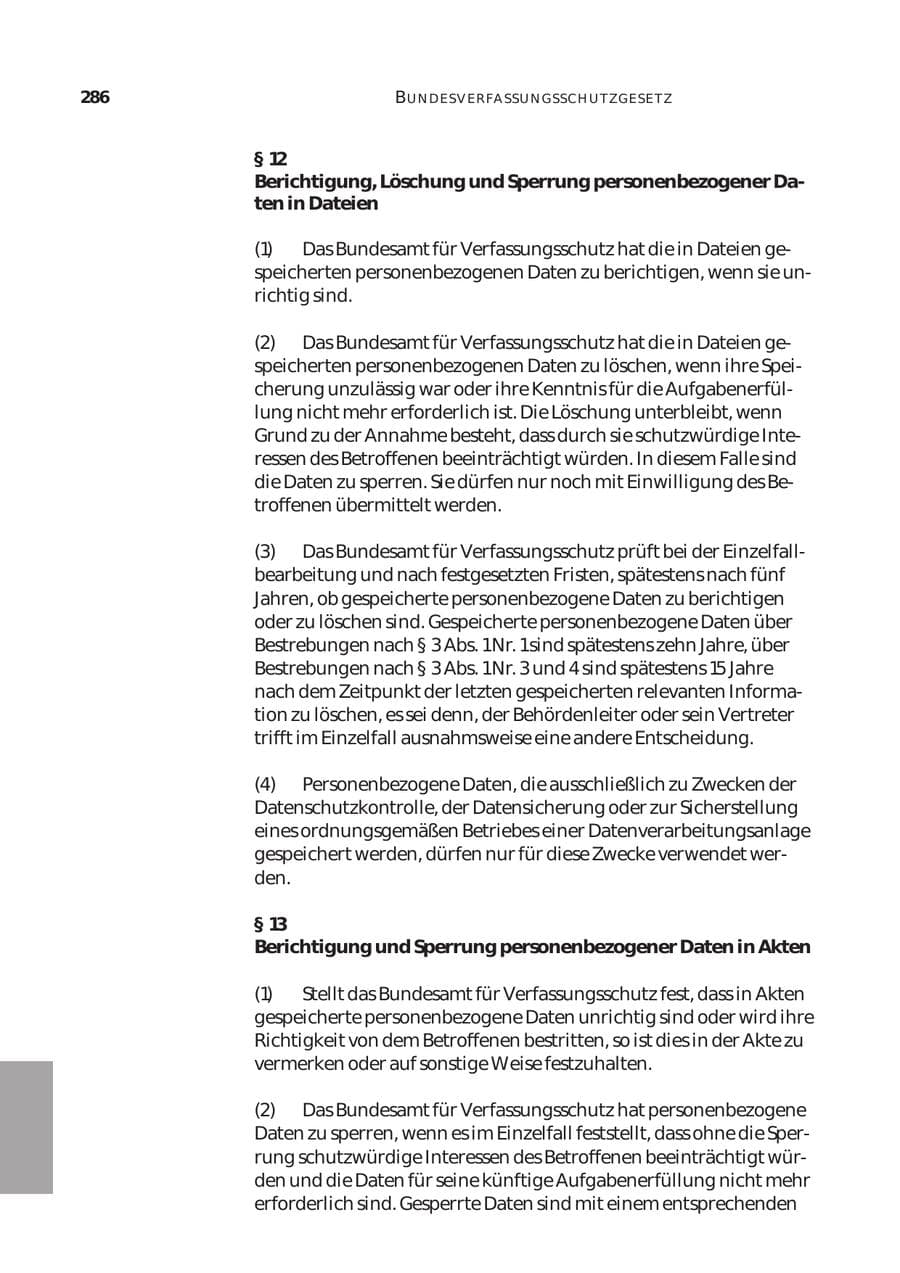 Seite 287 des Verfassungsschutzbericht 2003 Bund