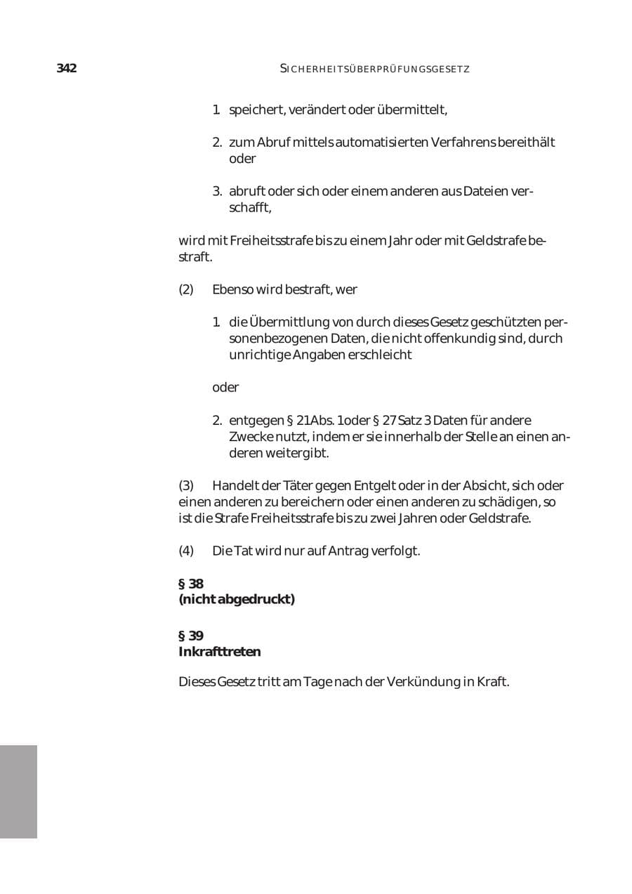 Seite 343 des Verfassungsschutzbericht 2003 Bund