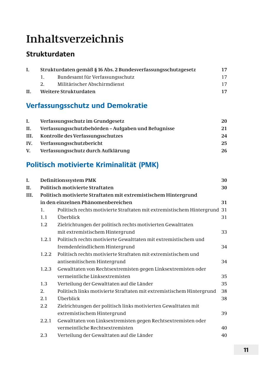 Seite 14 des Verfassungsschutzbericht 2006 Bund