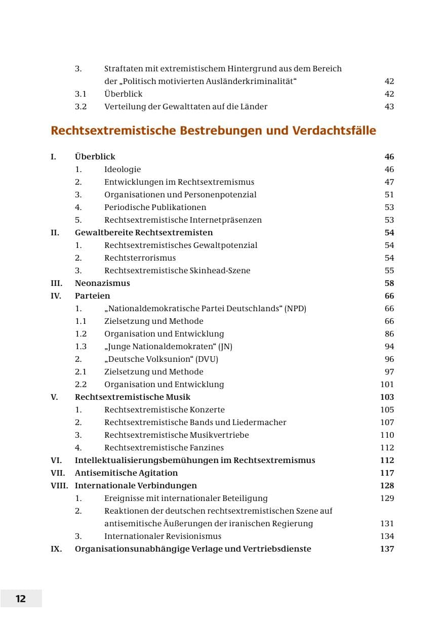 Seite 15 des Verfassungsschutzbericht 2006 Bund