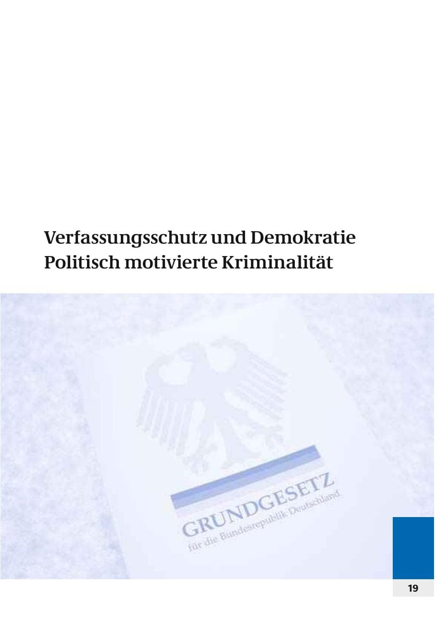 Seite 22 des Verfassungsschutzbericht 2006 Bund