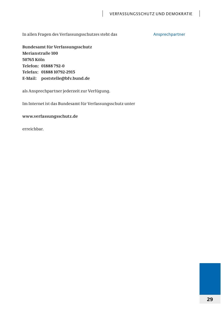Seite 32 des Verfassungsschutzbericht 2006 Bund