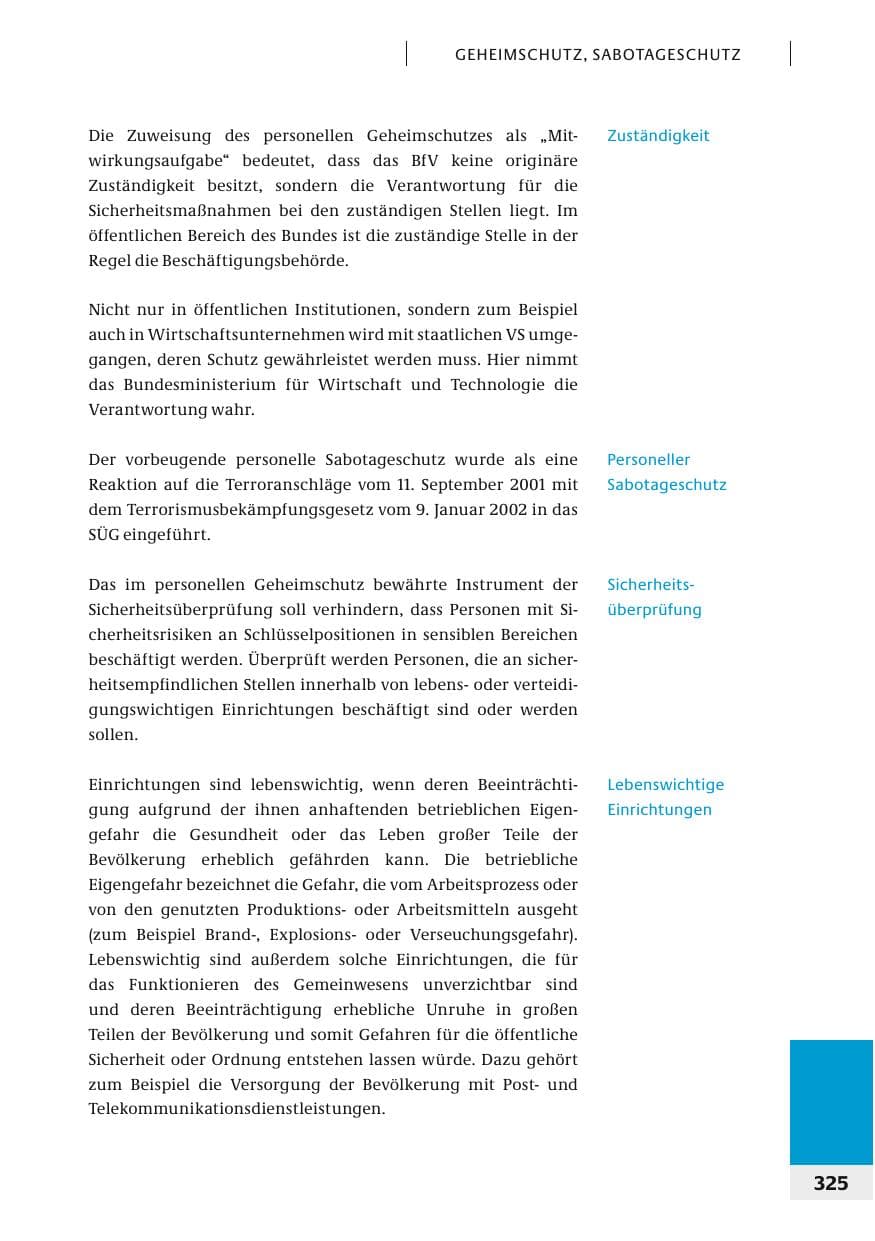 Seite 328 des Verfassungsschutzbericht 2006 Bund