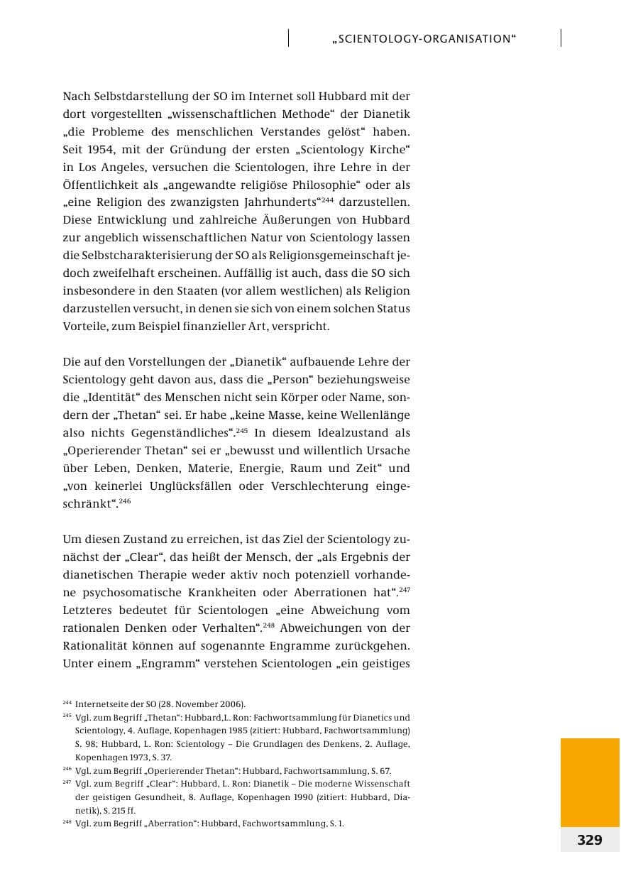 Seite 332 des Verfassungsschutzbericht 2006 Bund