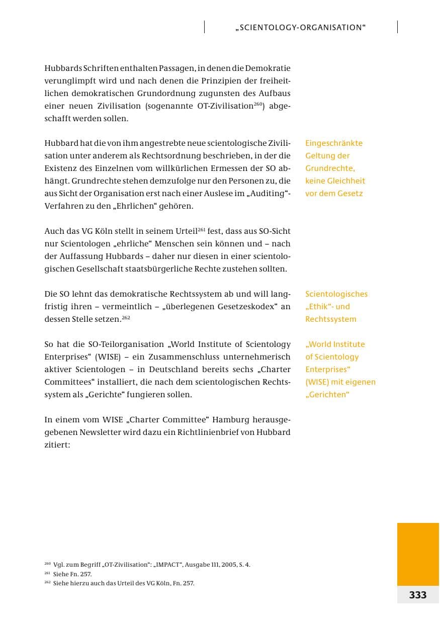 Seite 336 des Verfassungsschutzbericht 2006 Bund