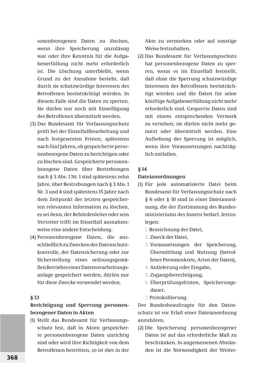 Seite 371 des Verfassungsschutzbericht 2006 Bund