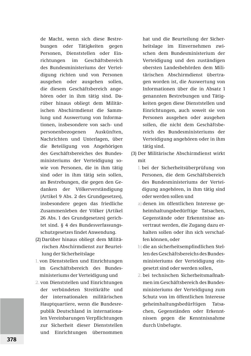 Seite 381 des Verfassungsschutzbericht 2006 Bund
