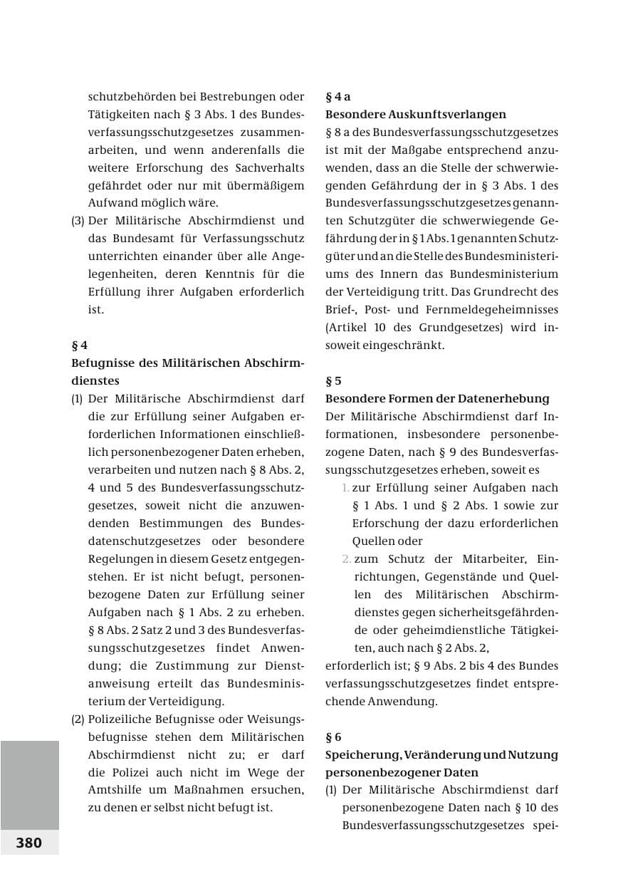 Seite 383 des Verfassungsschutzbericht 2006 Bund