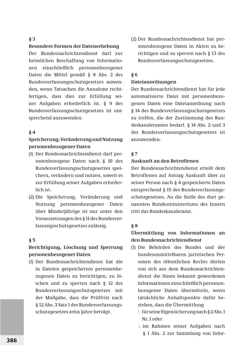 Seite 389 des Verfassungsschutzbericht 2006 Bund
