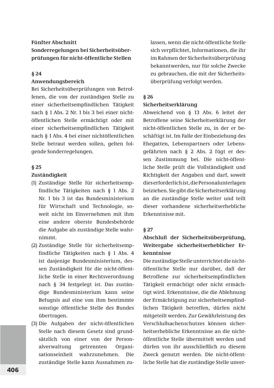 Seite 409 des Verfassungsschutzbericht 2006 Bund