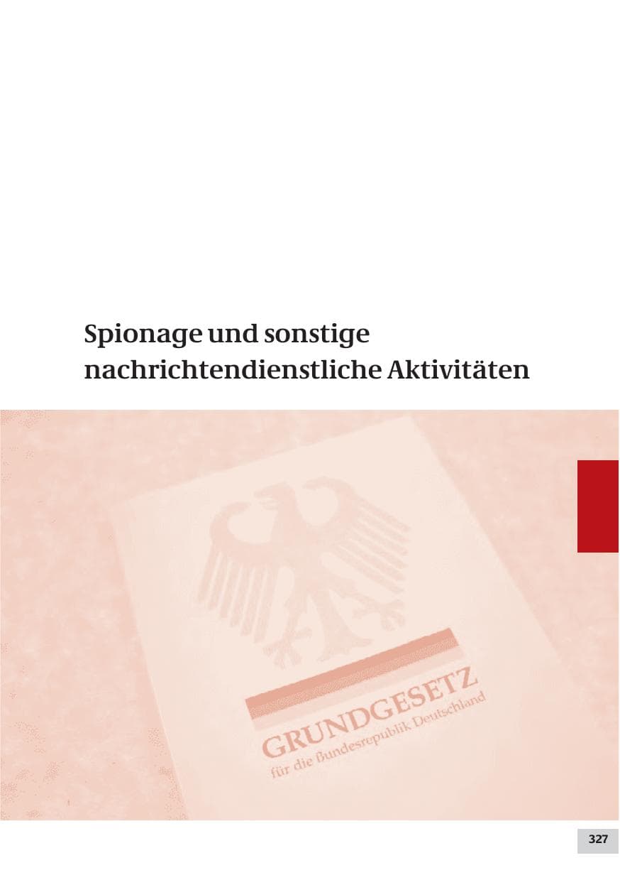 Seite 327 des Verfassungsschutzbericht 2009 Bund