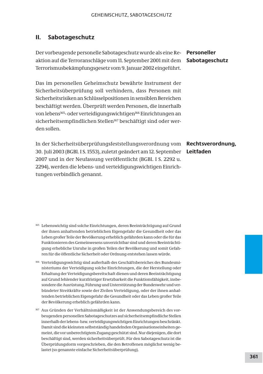 Seite 361 des Verfassungsschutzbericht 2009 Bund