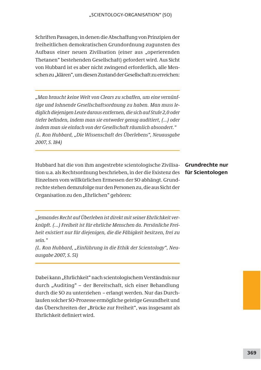 Seite 369 des Verfassungsschutzbericht 2009 Bund
