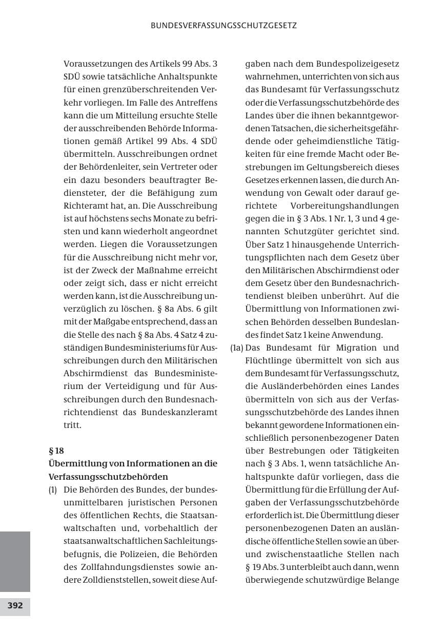 Seite 392 des Verfassungsschutzbericht 2009 Bund