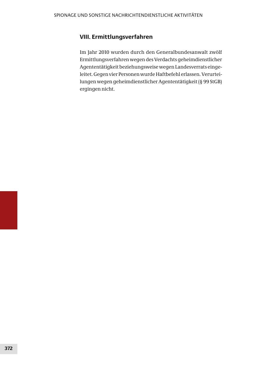 Seite 372 des Verfassungsschutzbericht 2010 Bund