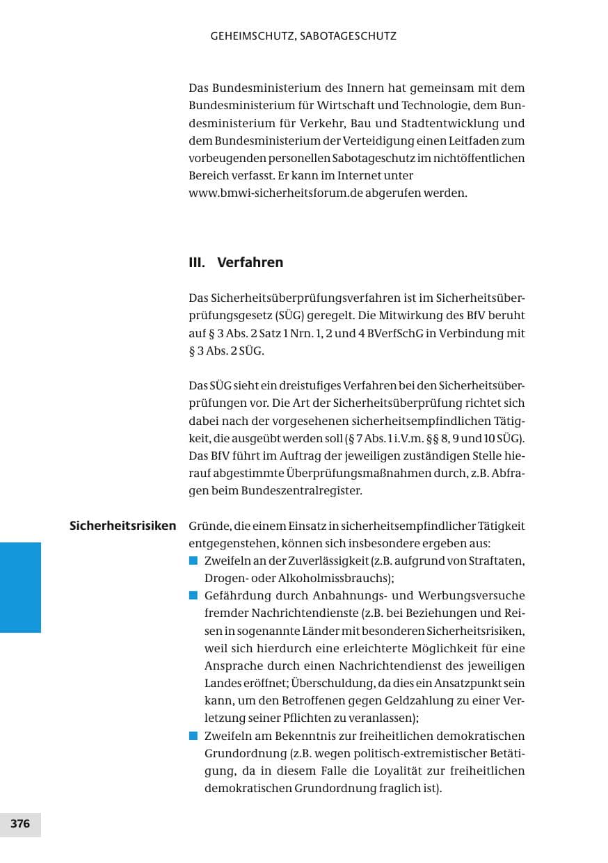 Seite 376 des Verfassungsschutzbericht 2010 Bund