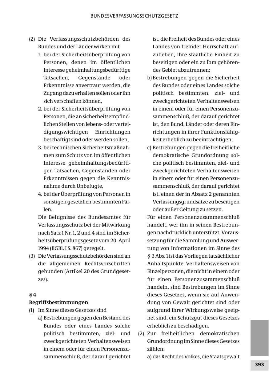 Seite 393 des Verfassungsschutzbericht 2010 Bund