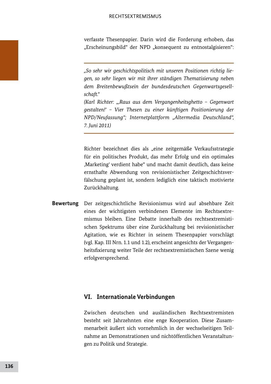 Seite 135 des Verfassungsschutzbericht 2011 Bund