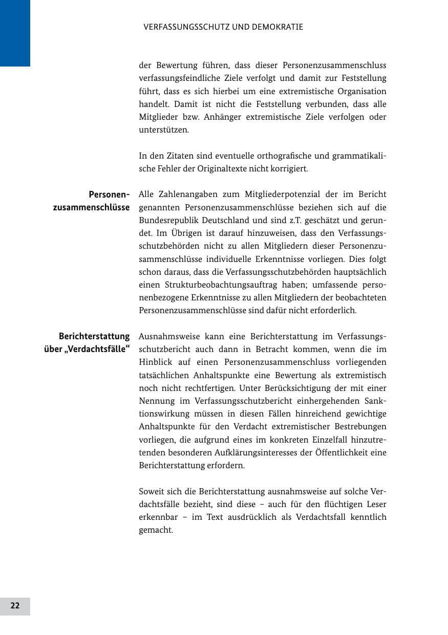 Seite 21 des Verfassungsschutzbericht 2011 Bund