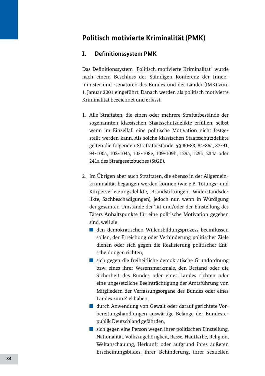 Seite 33 des Verfassungsschutzbericht 2011 Bund
