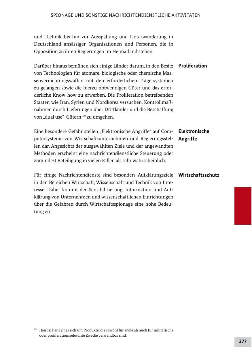 Seite 376 des Verfassungsschutzbericht 2011 Bund