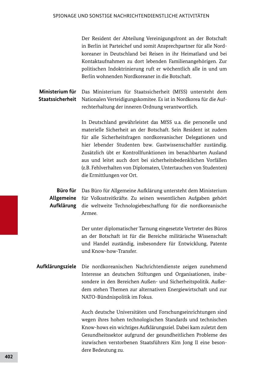 Seite 401 des Verfassungsschutzbericht 2011 Bund
