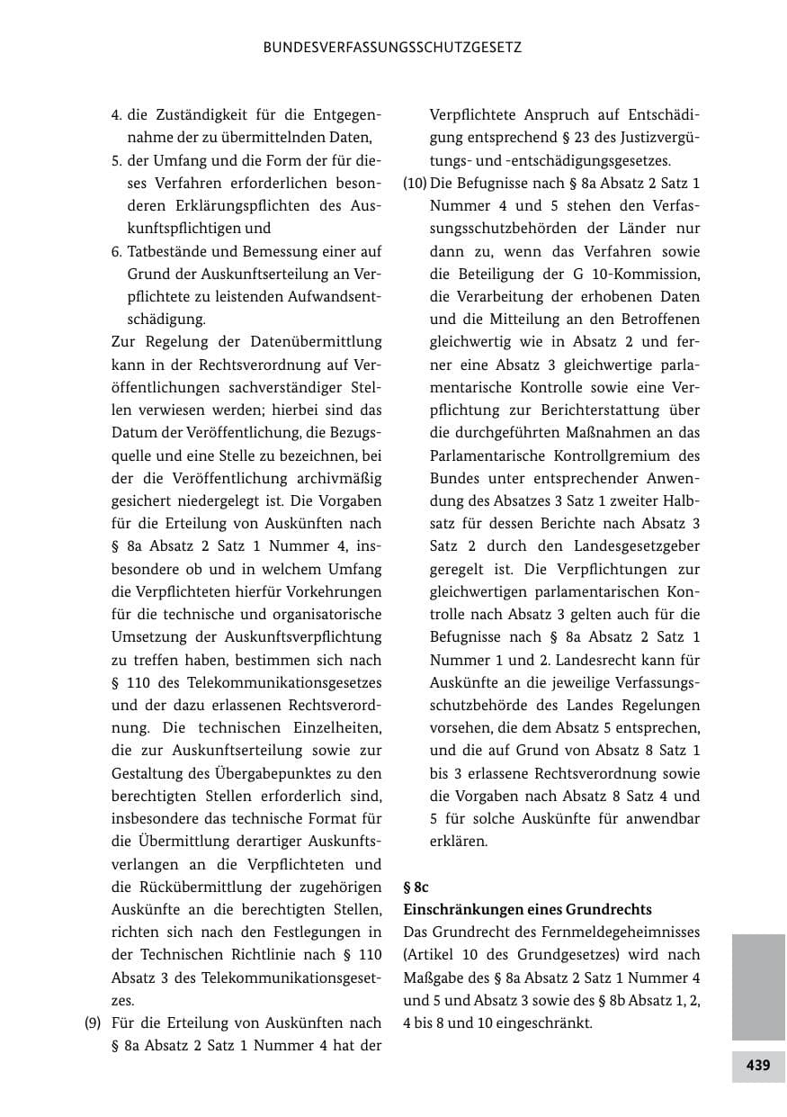 Seite 438 des Verfassungsschutzbericht 2011 Bund