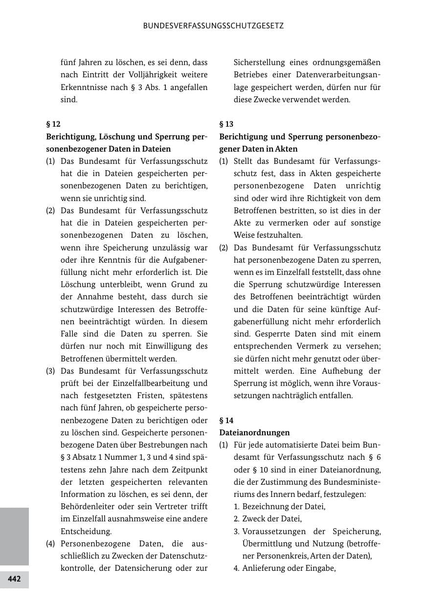 Seite 441 des Verfassungsschutzbericht 2011 Bund
