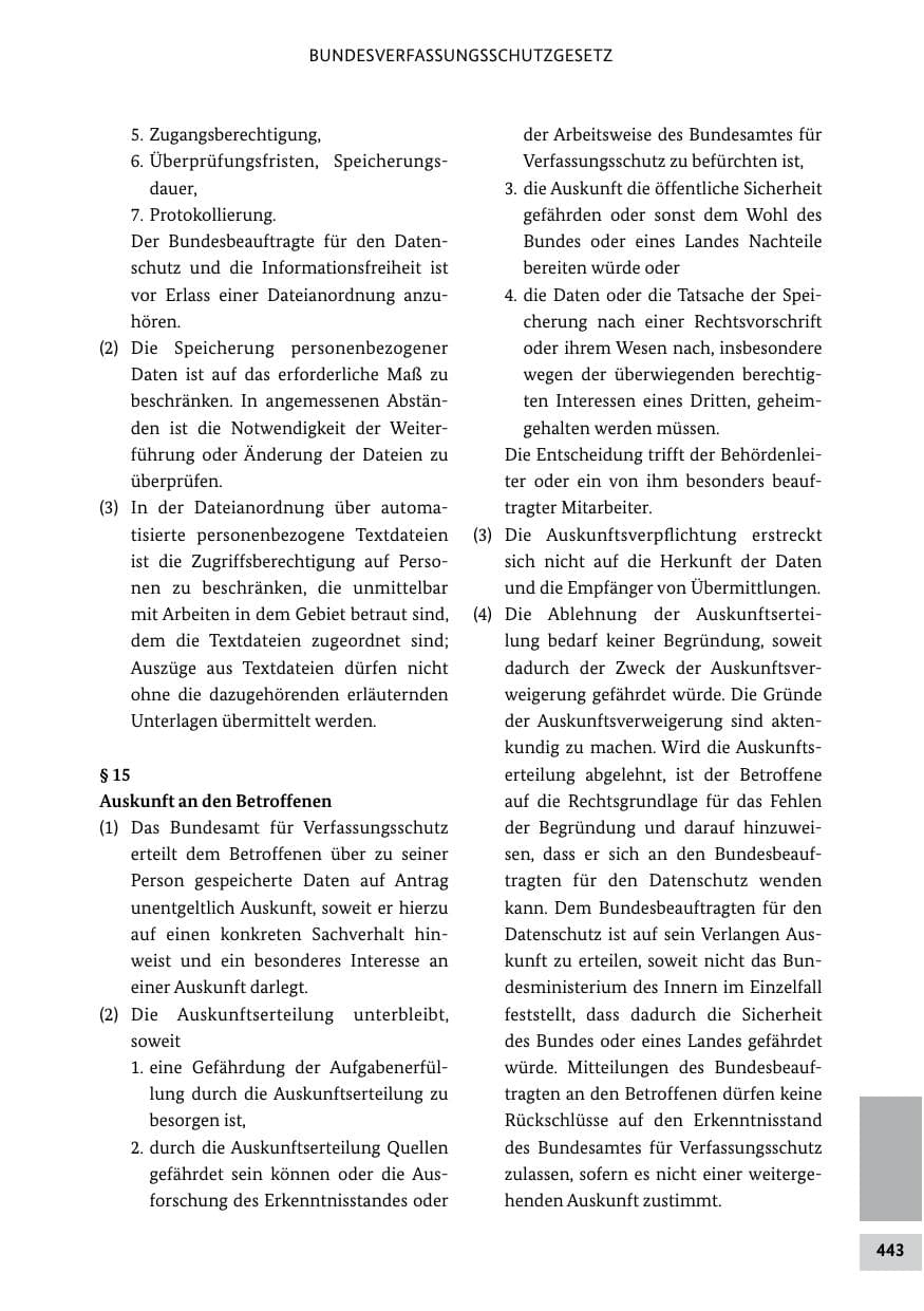 Seite 442 des Verfassungsschutzbericht 2011 Bund