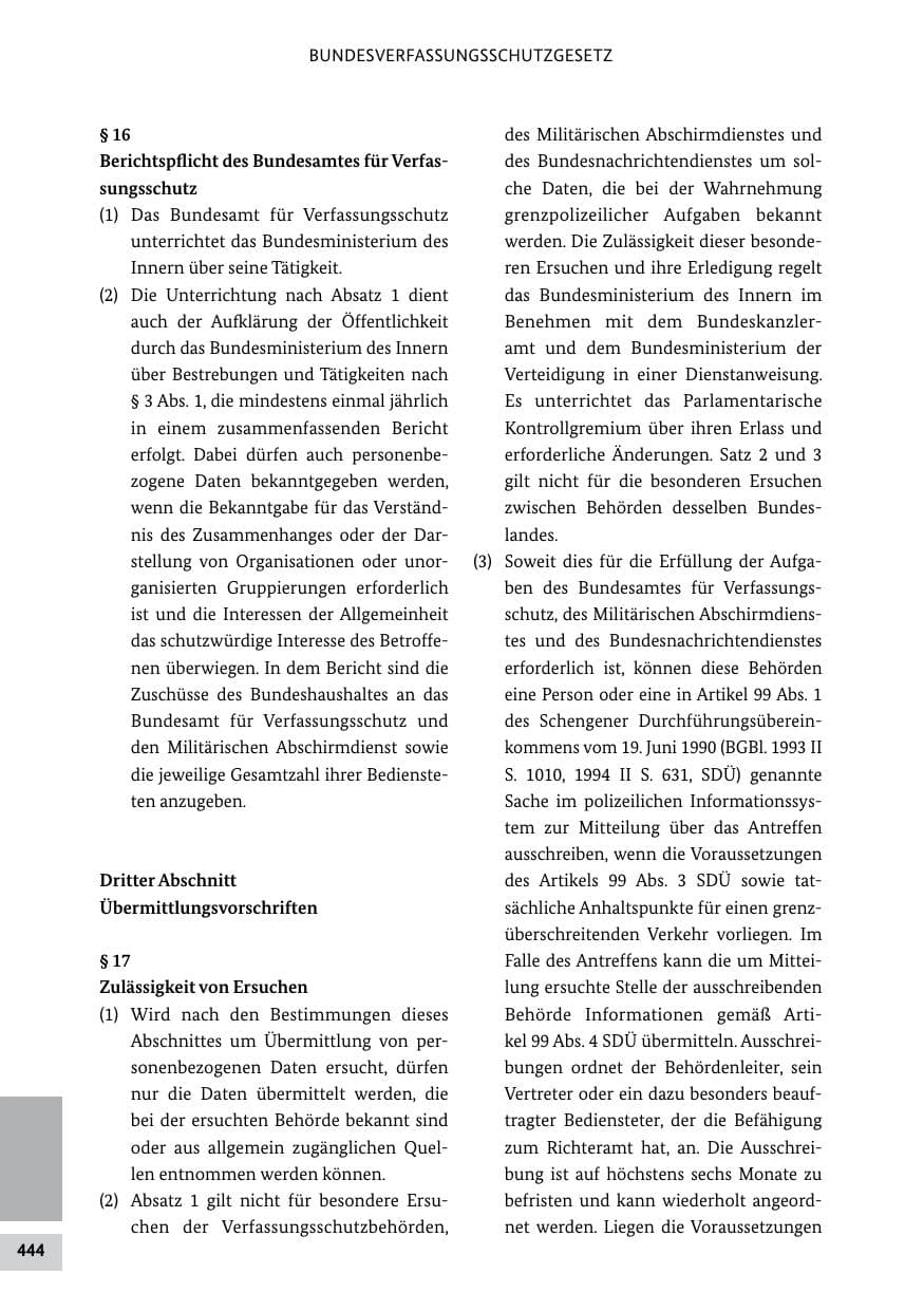 Seite 443 des Verfassungsschutzbericht 2011 Bund