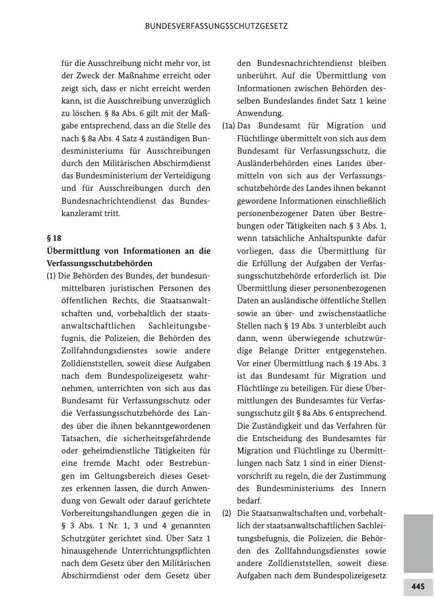 Seite 444 des Verfassungsschutzbericht 2011 Bund