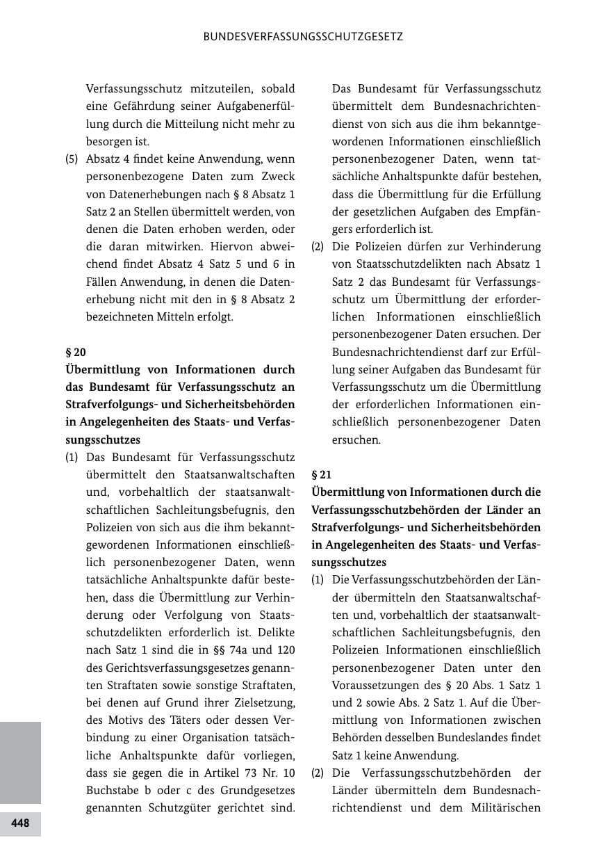 Seite 447 des Verfassungsschutzbericht 2011 Bund