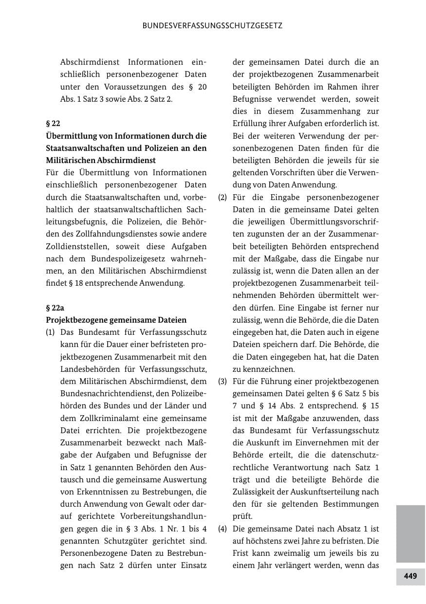 Seite 448 des Verfassungsschutzbericht 2011 Bund