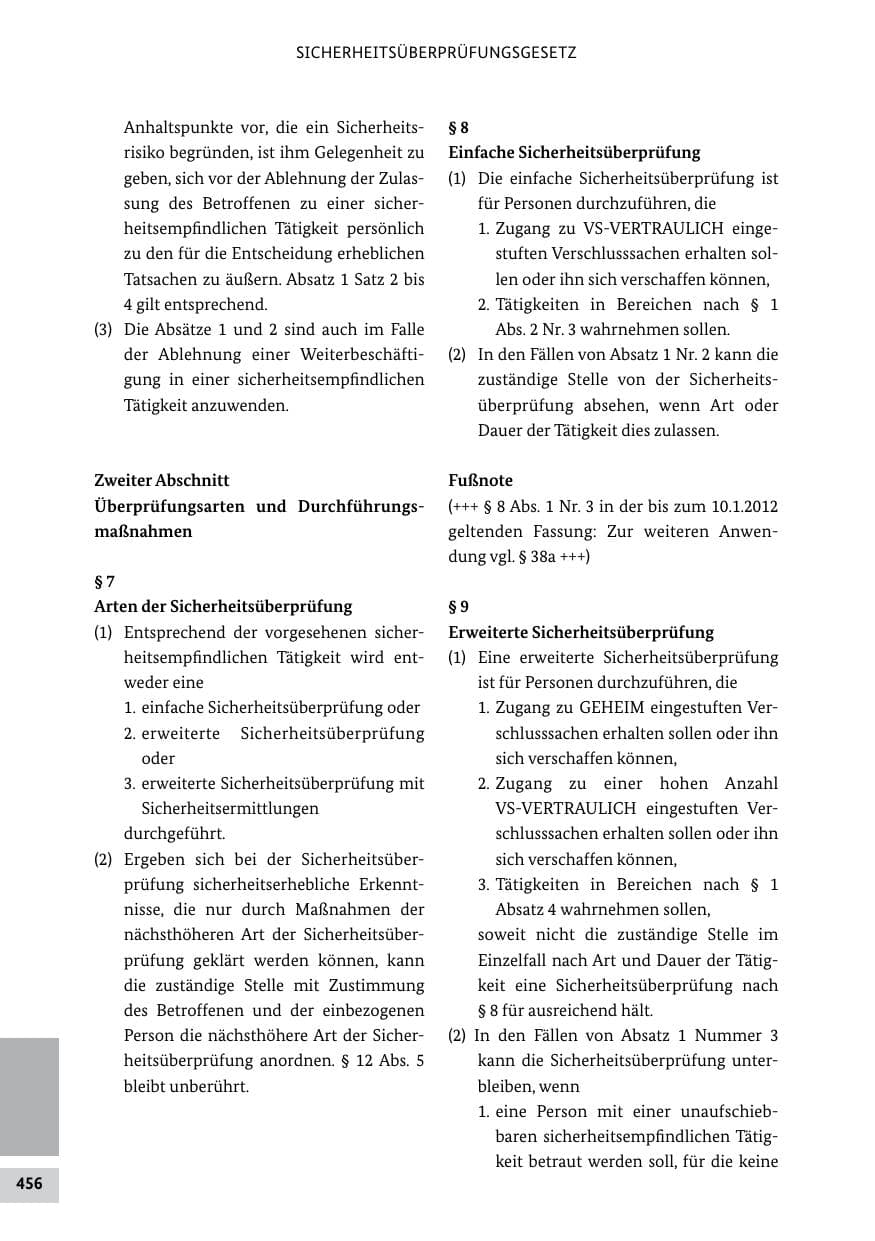 Seite 455 des Verfassungsschutzbericht 2011 Bund