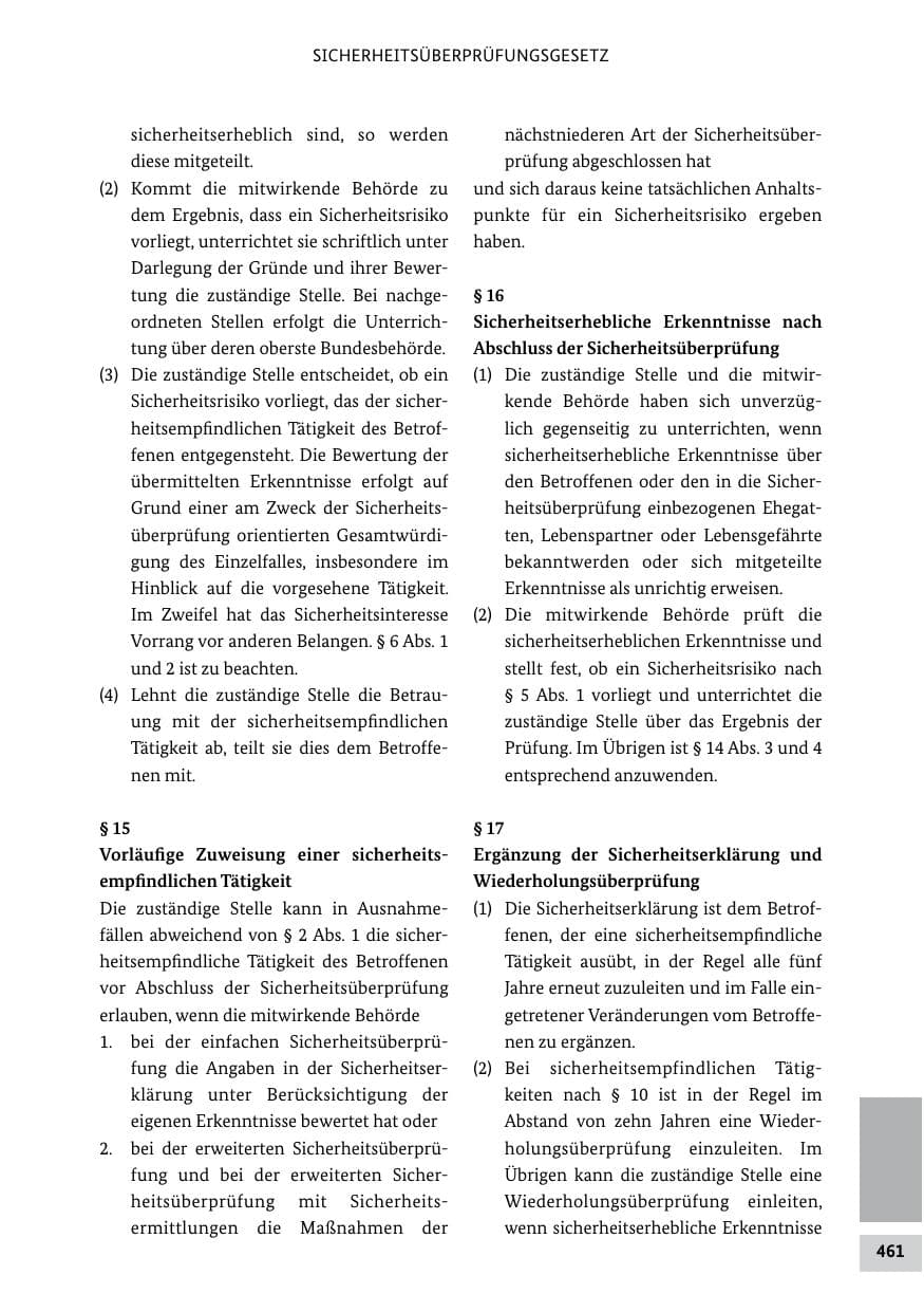 Seite 460 des Verfassungsschutzbericht 2011 Bund