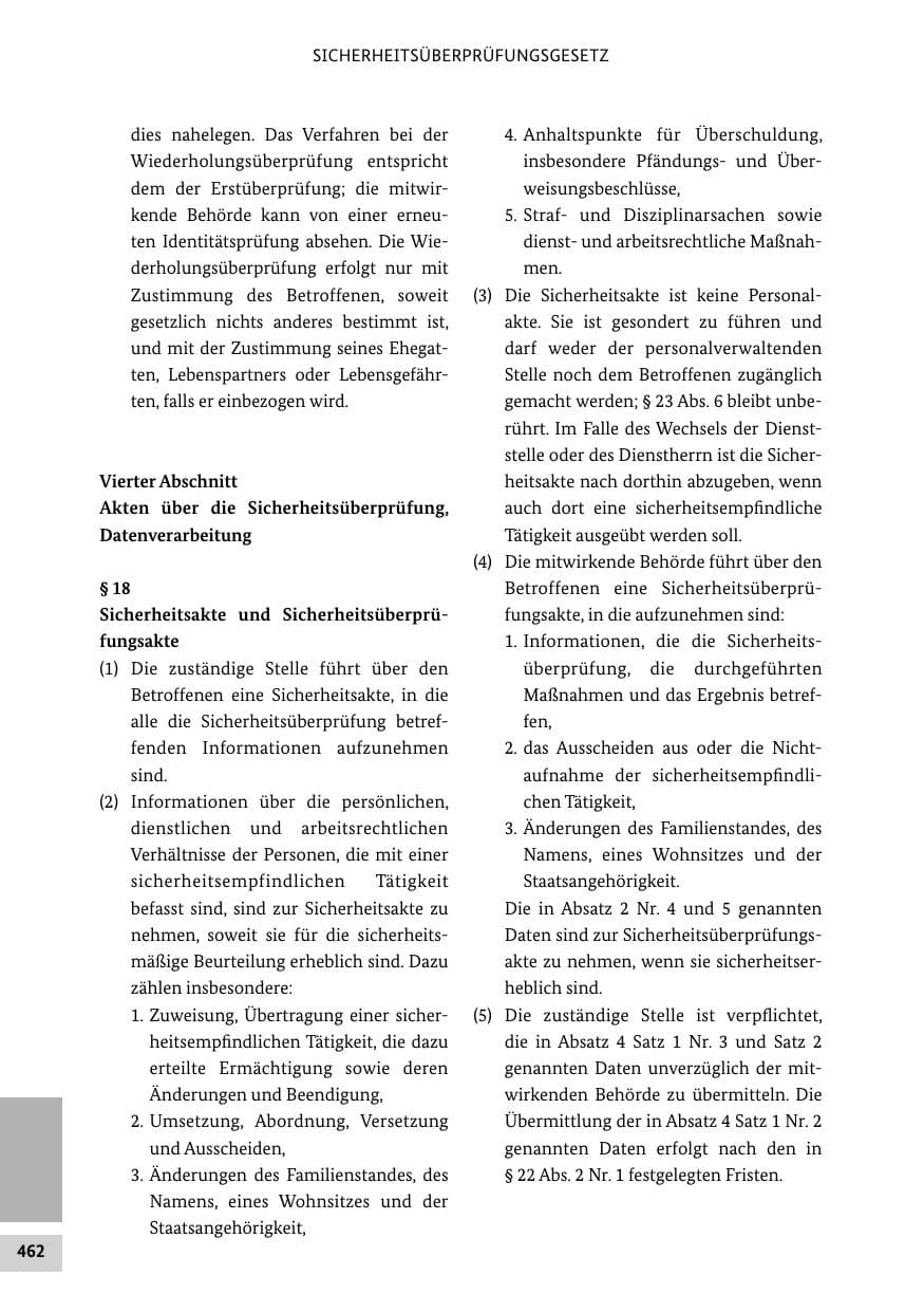 Seite 461 des Verfassungsschutzbericht 2011 Bund