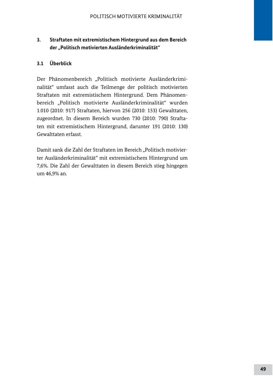 Seite 48 des Verfassungsschutzbericht 2011 Bund