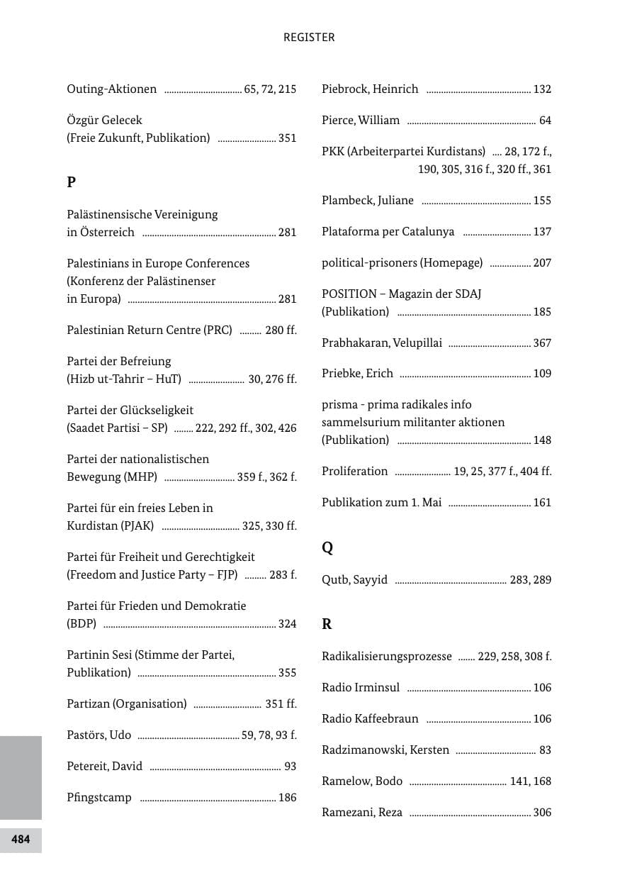 Seite 483 des Verfassungsschutzbericht 2011 Bund