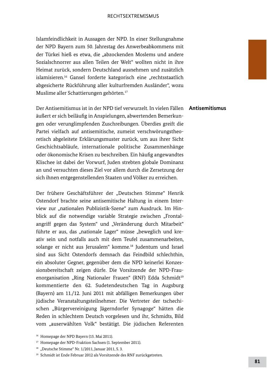 Seite 80 des Verfassungsschutzbericht 2011 Bund