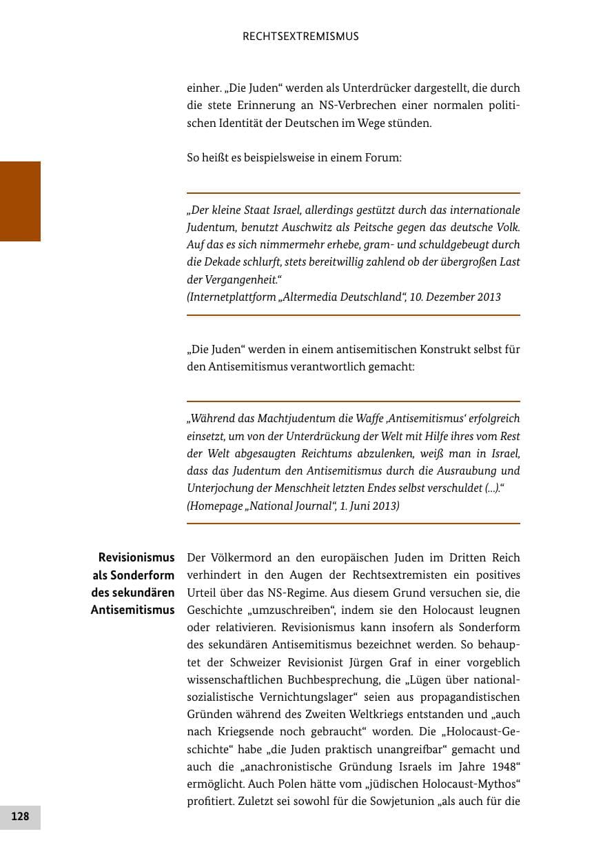 Seite 127 des Verfassungsschutzbericht 2013 Bund